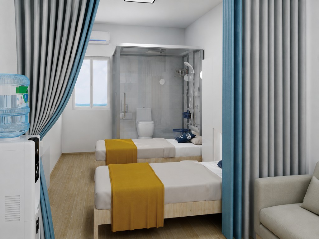 Modular bedroom interior