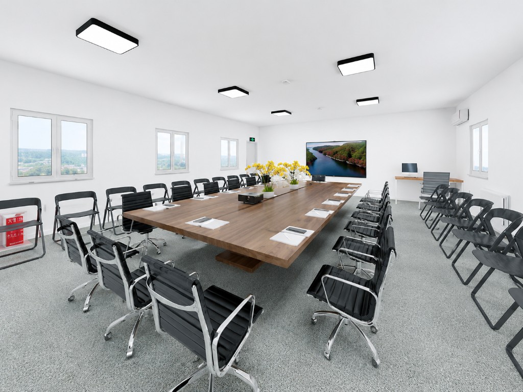 Modular conference room interior